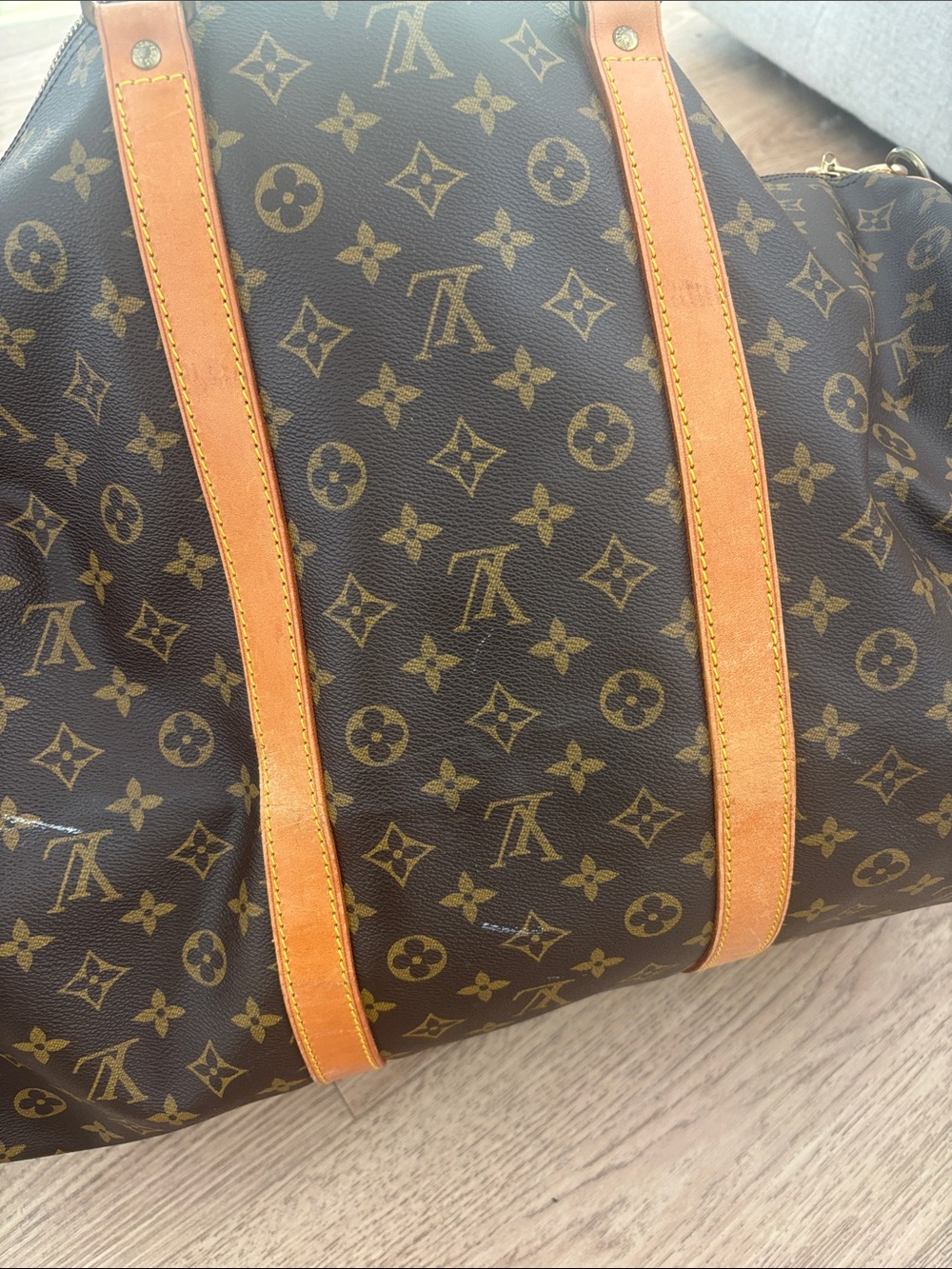 Louis Vuitton Monogram Canvas 60 Keepall with authenticity - Picture 5 of 14